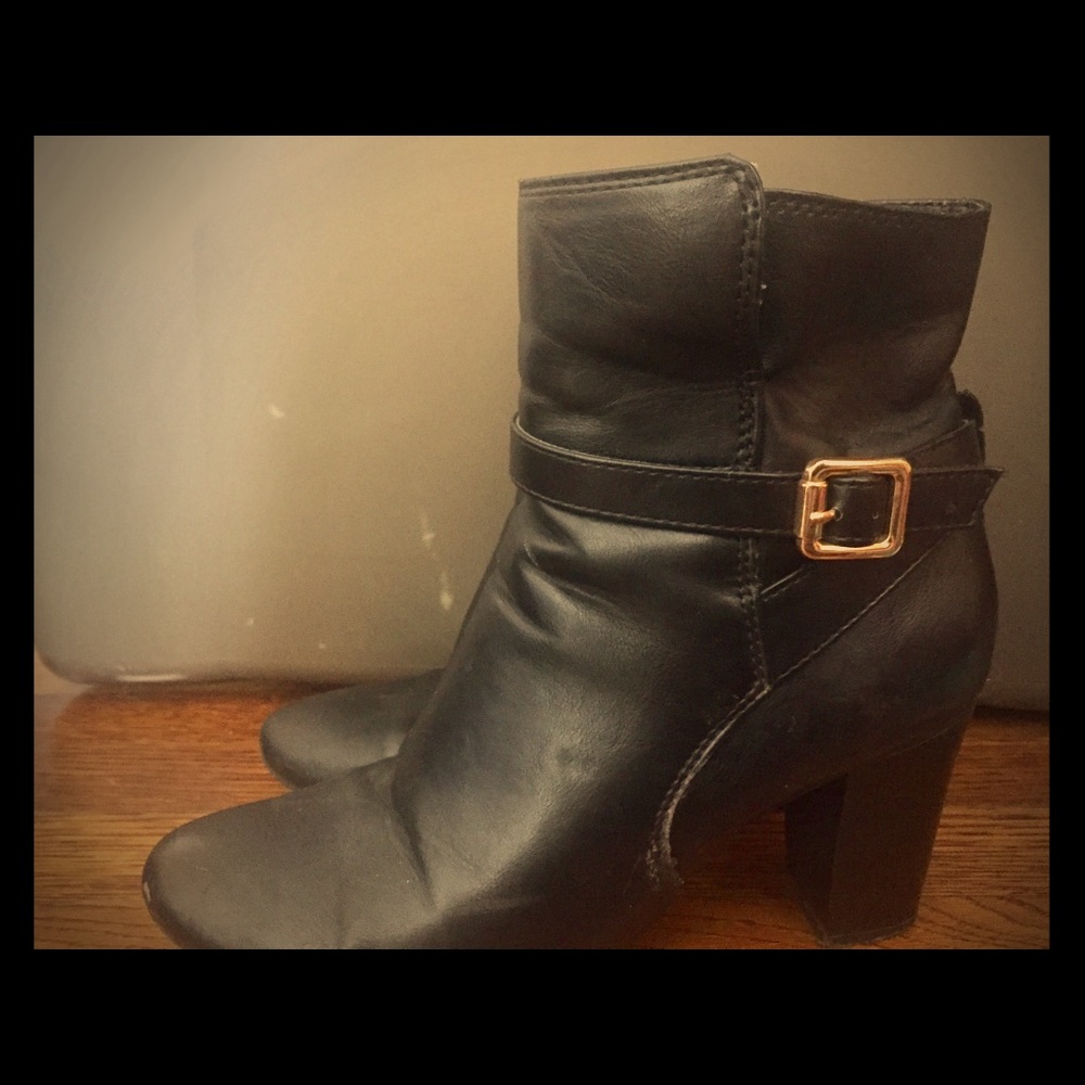Black booties